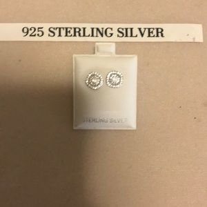 Sterling silver earring
